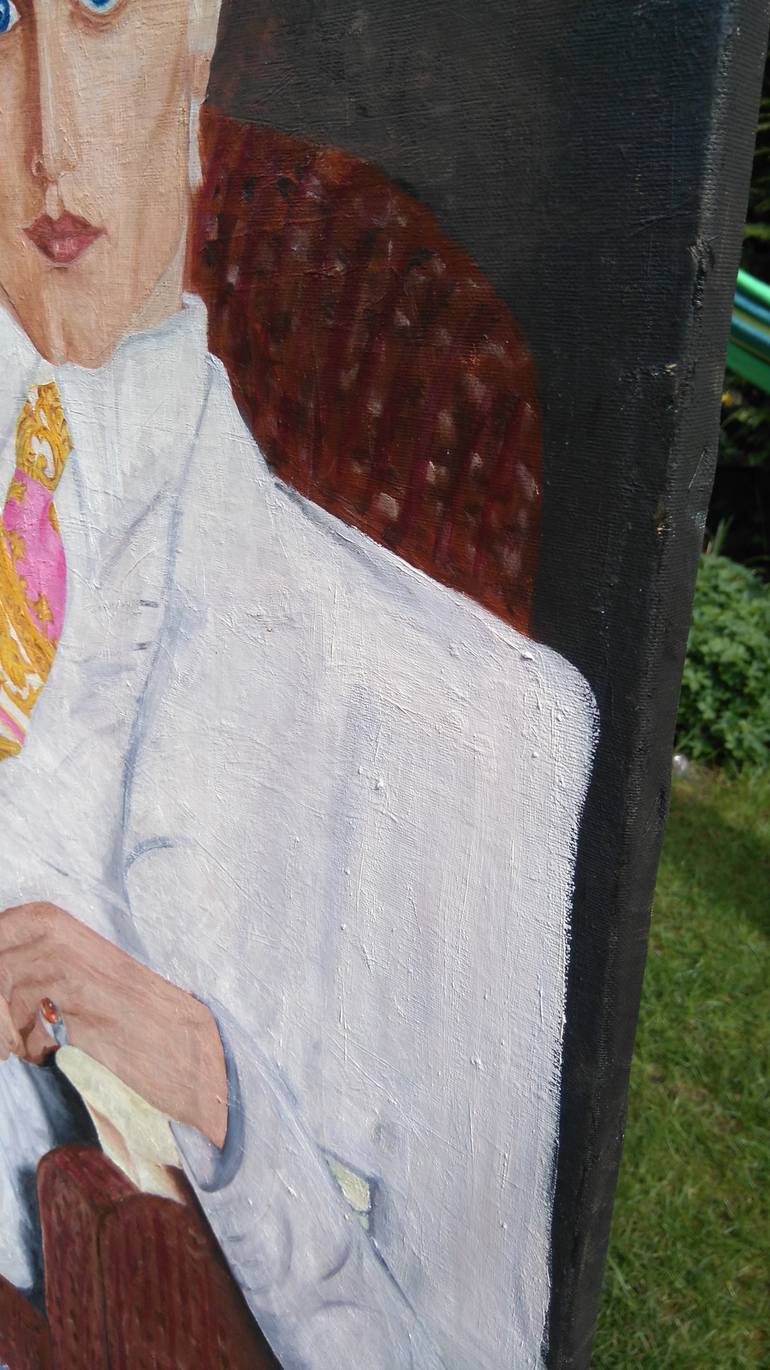 Original Figurative Body Painting by Svetlana Vinokurtsev