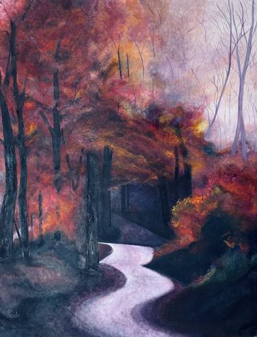 Original Landscape Paintings by Roula chreim