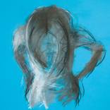Girl looking down - blue by Guy Noble