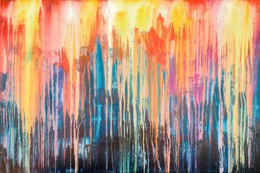 Original Abstract Expressionism Abstract Paintings by Carla Sa Fernandes