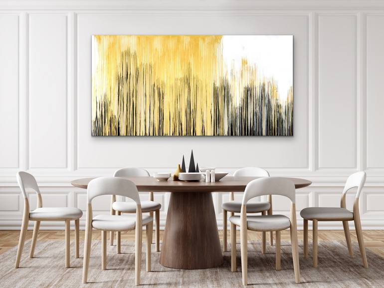 Original Abstract Landscape Painting by Carla Sa Fernandes