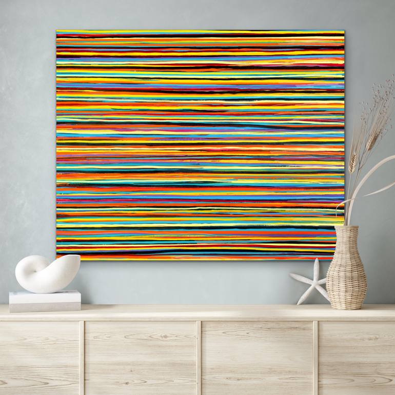 Original Modernism Abstract Painting by Carla Sa Fernandes