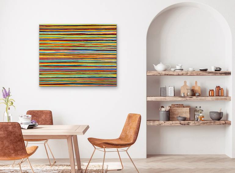 Original Modernism Abstract Painting by Carla Sa Fernandes