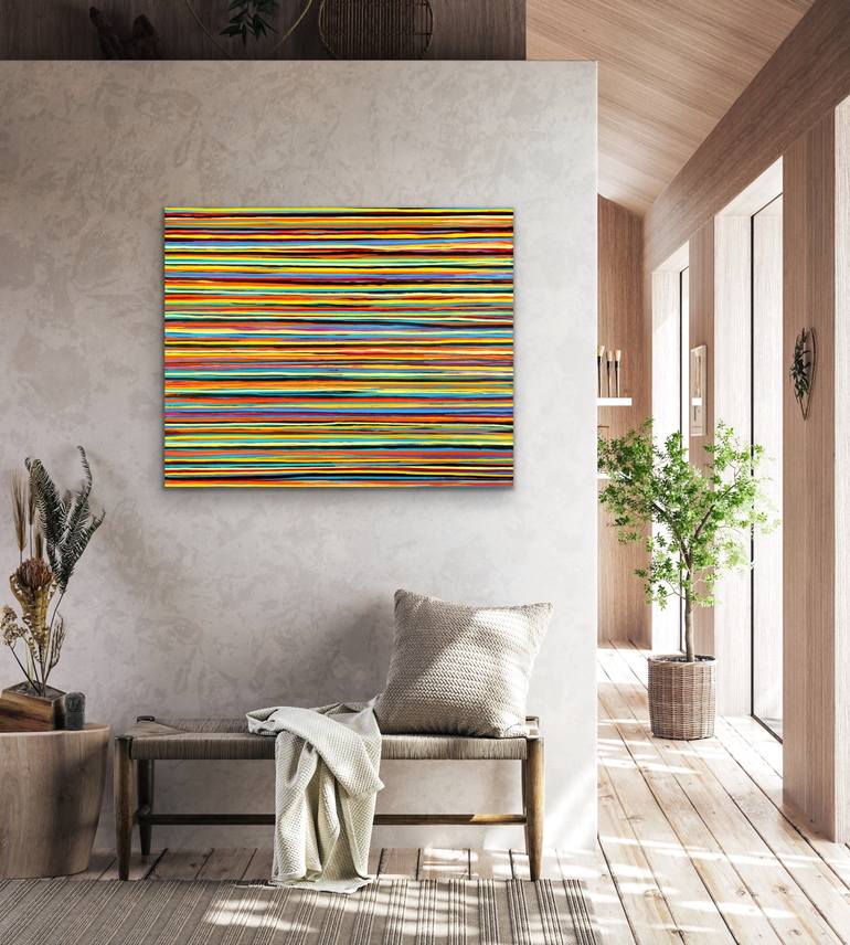 Original Modernism Abstract Painting by Carla Sa Fernandes