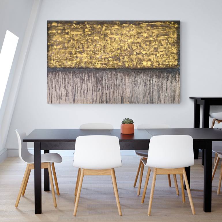 Original Minimalism Abstract Painting by Carla Sa Fernandes