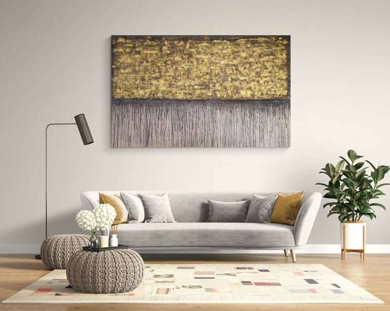 Original Minimalism Abstract Painting by Carla Sa Fernandes