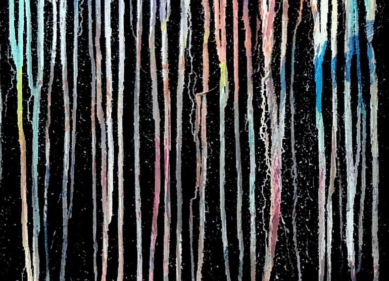 Original Abstract Expressionism Abstract Painting by Carla Sa Fernandes