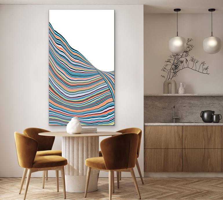 Original Contemporary Abstract Painting by Carla Sa Fernandes
