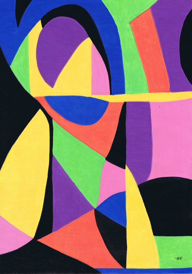 Original Contemporary Abstract Painting by Carla Sa Fernandes