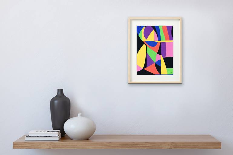 Original Contemporary Abstract Painting by Carla Sa Fernandes