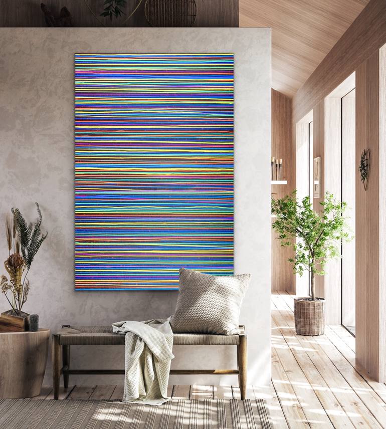 Original Modern Abstract Painting by Carla Sa Fernandes