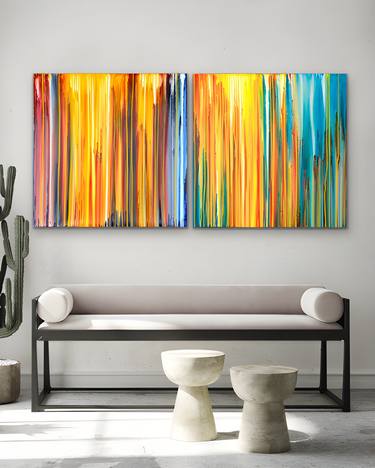 Original Abstract Paintings by Carla Sa Fernandes