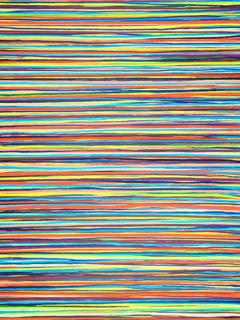 Original Abstract Expressionism Abstract Painting by Carla Sa Fernandes