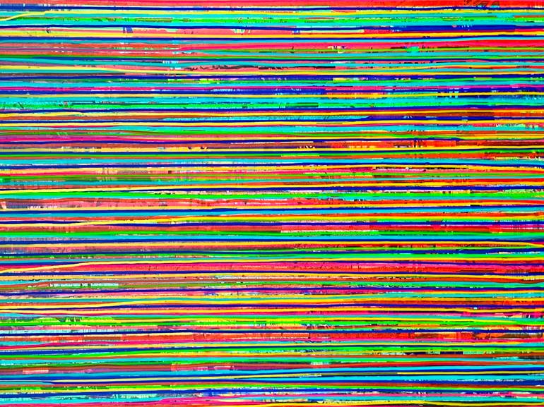 Original Abstract Expressionism Abstract Painting by Carla Sa Fernandes