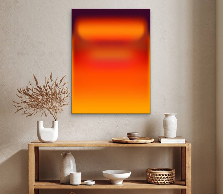 Original Abstract Expressionism Abstract Painting by Carla Sa Fernandes