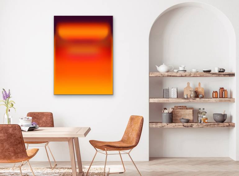 Original Abstract Expressionism Abstract Painting by Carla Sa Fernandes