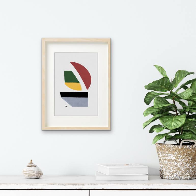 Original Contemporary Abstract Painting by Carla Sa Fernandes