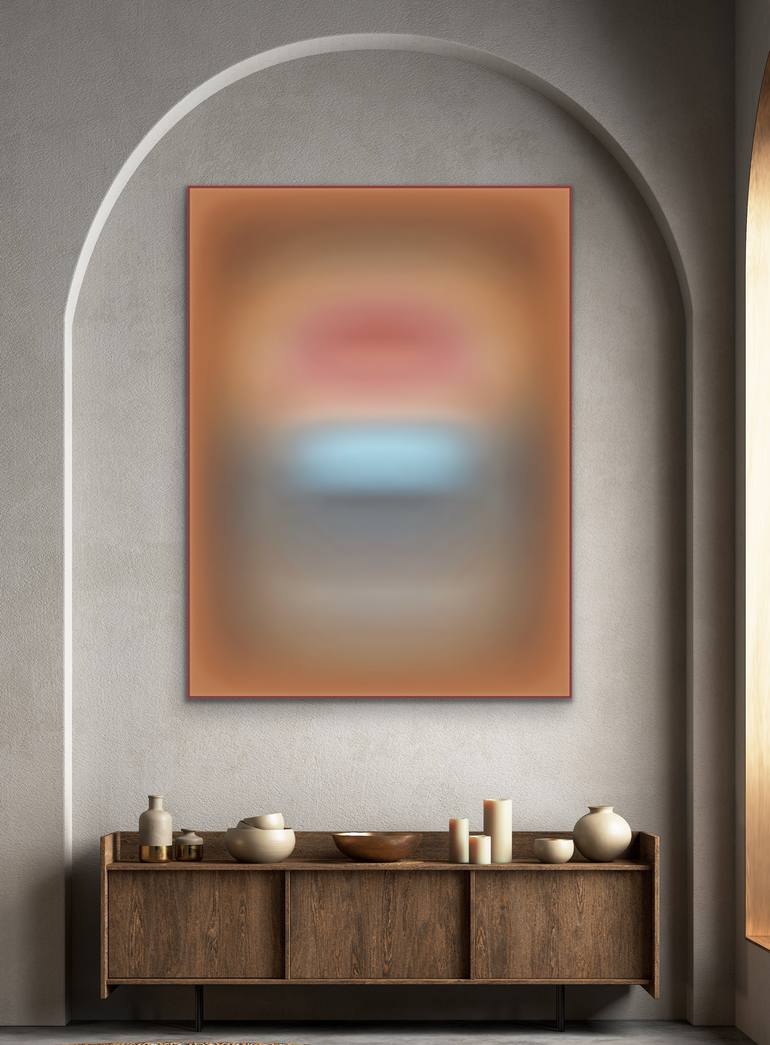 Original Abstract Expressionism Abstract Painting by Carla Sa Fernandes