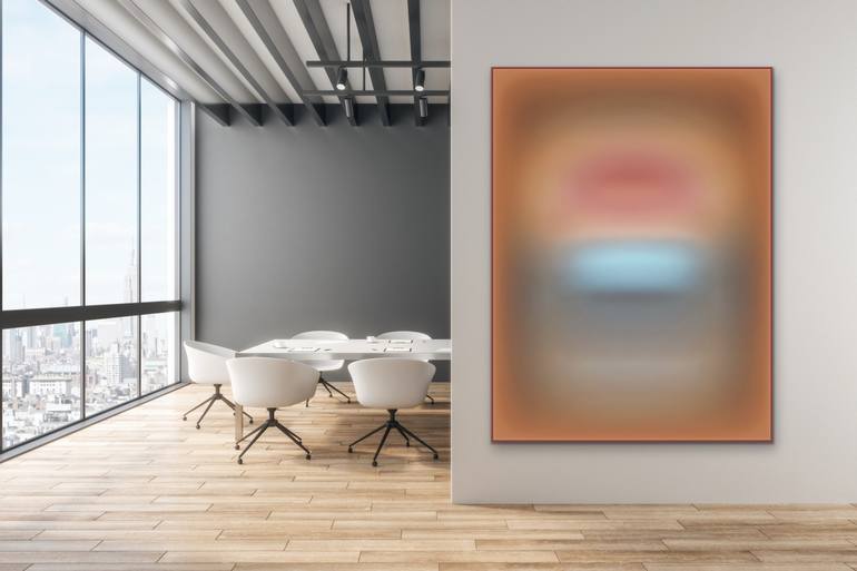 Original Abstract Expressionism Abstract Painting by Carla Sa Fernandes