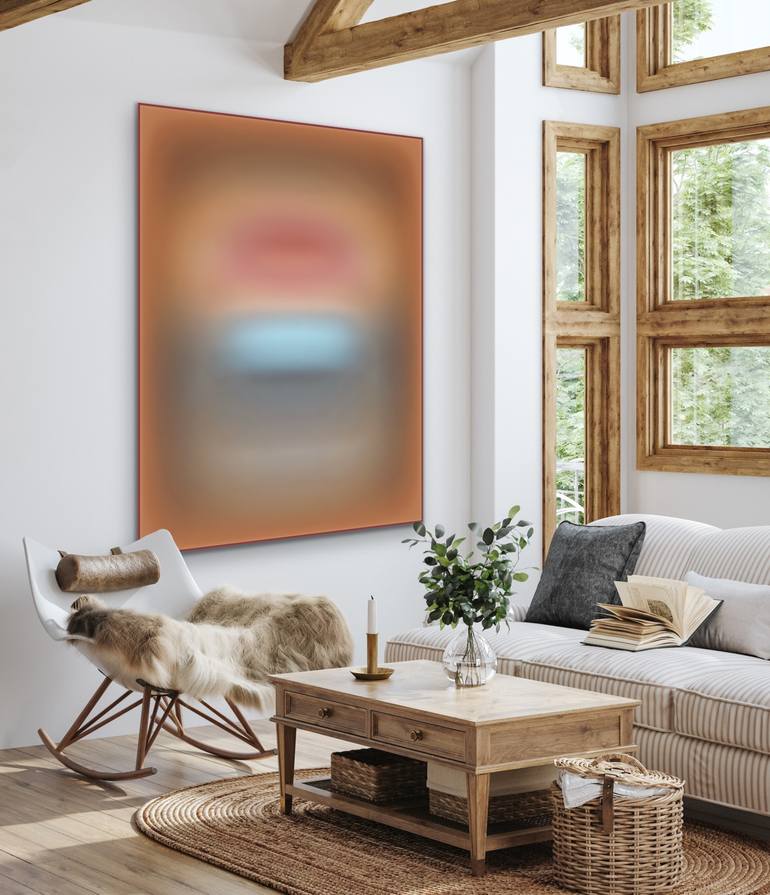 Original Abstract Expressionism Abstract Painting by Carla Sa Fernandes