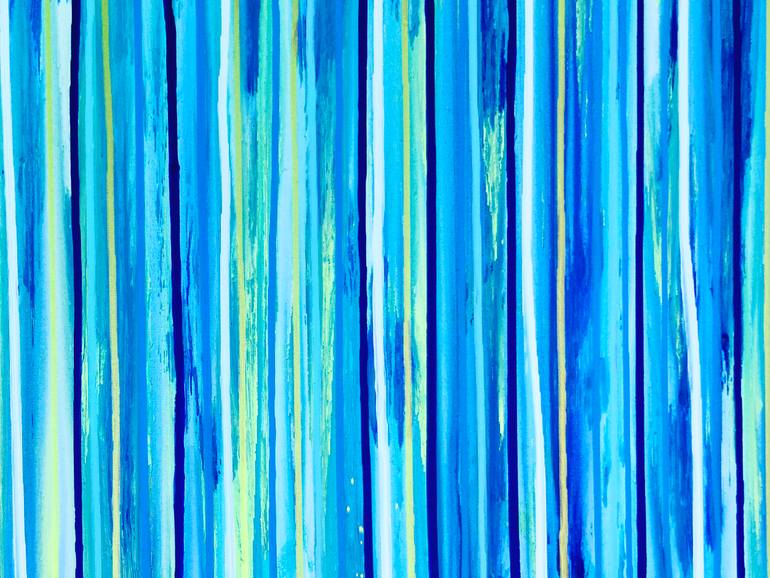 Original Abstract Expressionism Abstract Painting by Carla Sa Fernandes