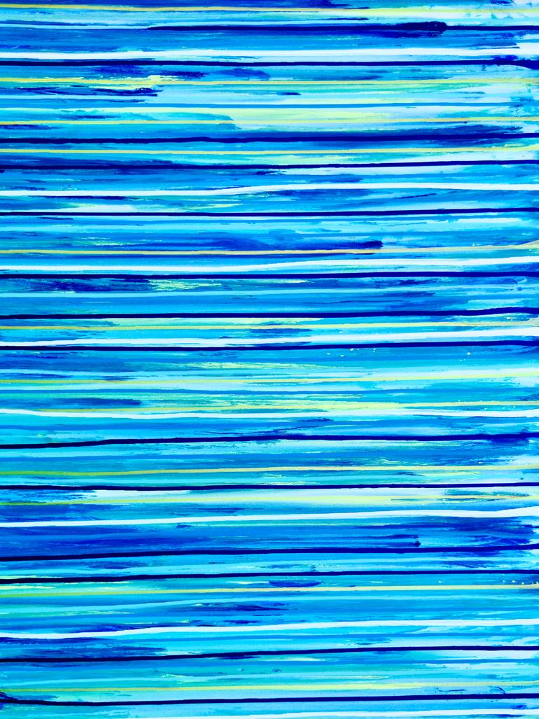 Original Abstract Expressionism Abstract Painting by Carla Sa Fernandes