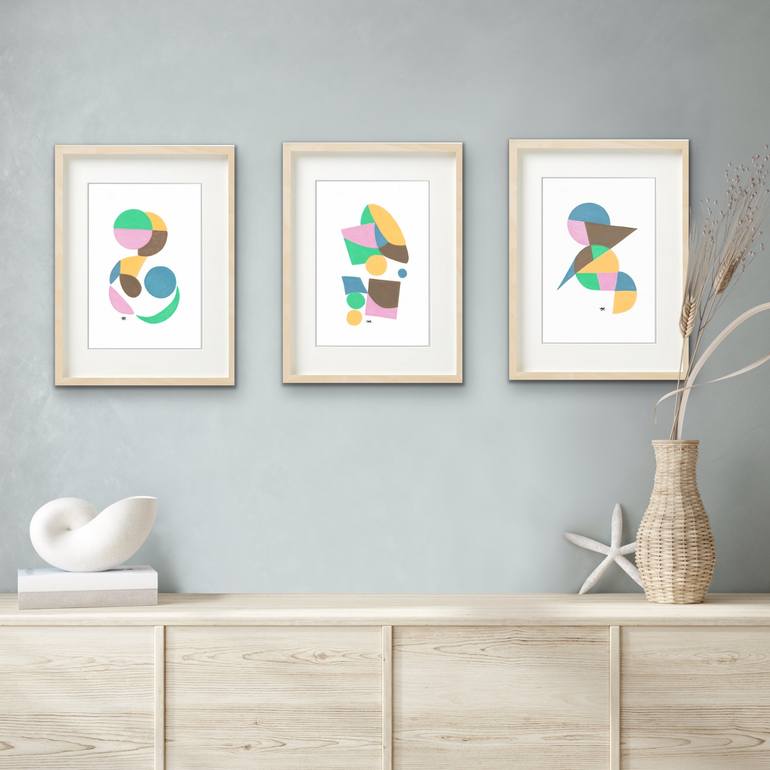 Original Contemporary Abstract Painting by Carla Sa Fernandes
