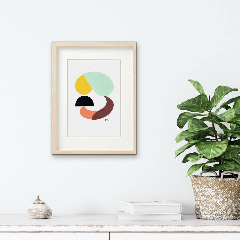 Original Contemporary Abstract Painting by Carla Sa Fernandes