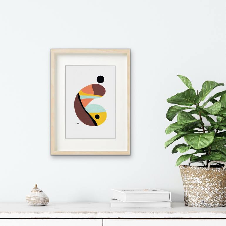 Original Contemporary Abstract Painting by Carla Sa Fernandes