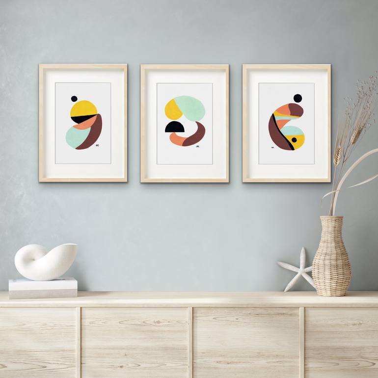 Original Contemporary Abstract Painting by Carla Sa Fernandes