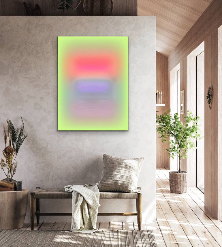 Original Abstract Expressionism Abstract Painting by Carla Sa Fernandes