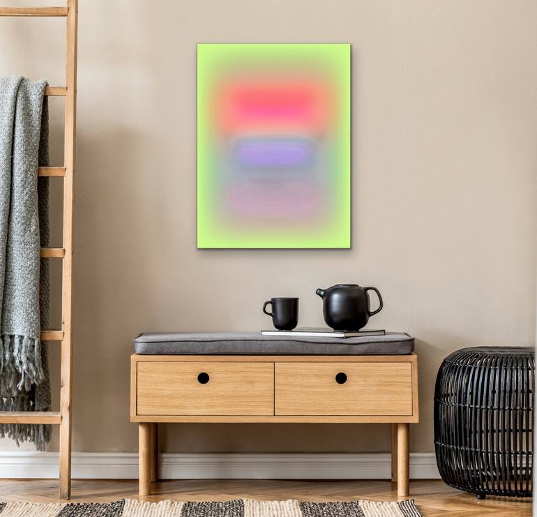 Original Abstract Expressionism Abstract Painting by Carla Sa Fernandes