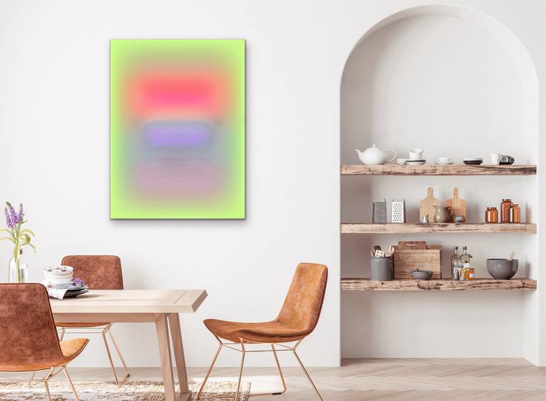 Original Abstract Expressionism Abstract Painting by Carla Sa Fernandes