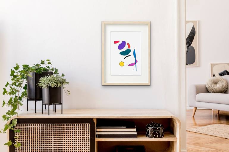 Original Contemporary Abstract Painting by Carla Sa Fernandes
