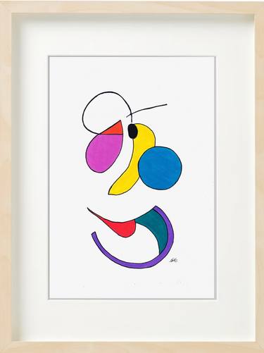 Original Contemporary Abstract Painting by Carla Sa Fernandes