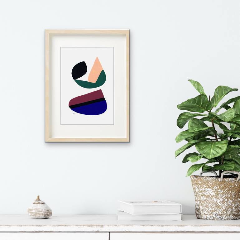 Original Contemporary Abstract Painting by Carla Sa Fernandes