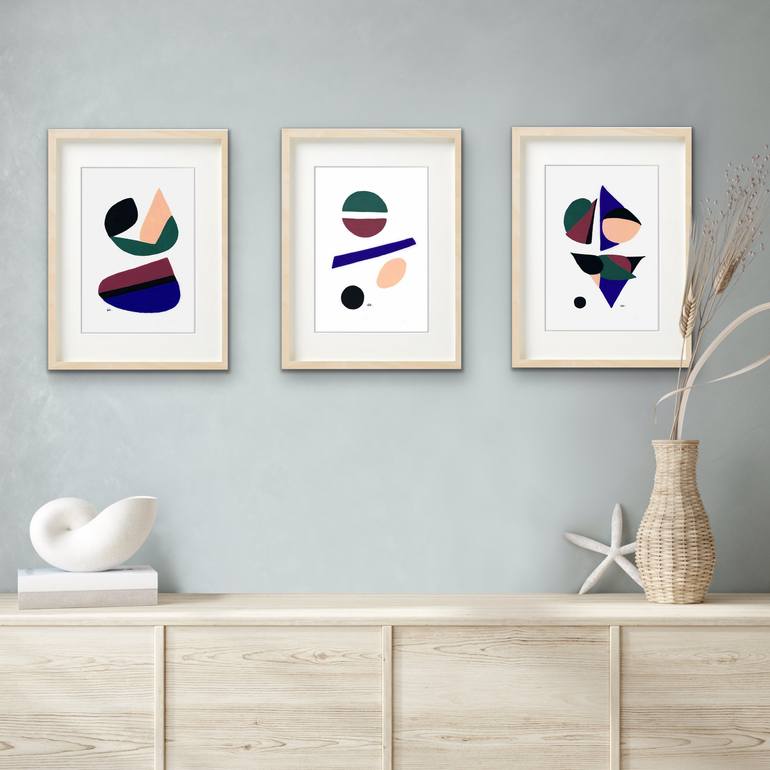 Original Contemporary Abstract Painting by Carla Sa Fernandes