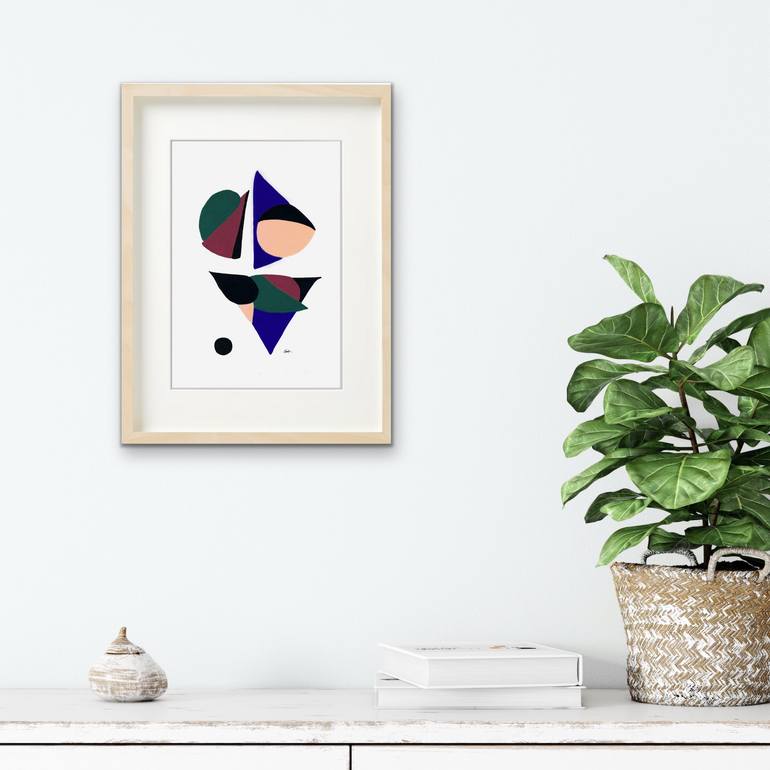 Original Contemporary Abstract Painting by Carla Sa Fernandes