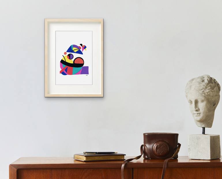 Original Contemporary Abstract Painting by Carla Sa Fernandes