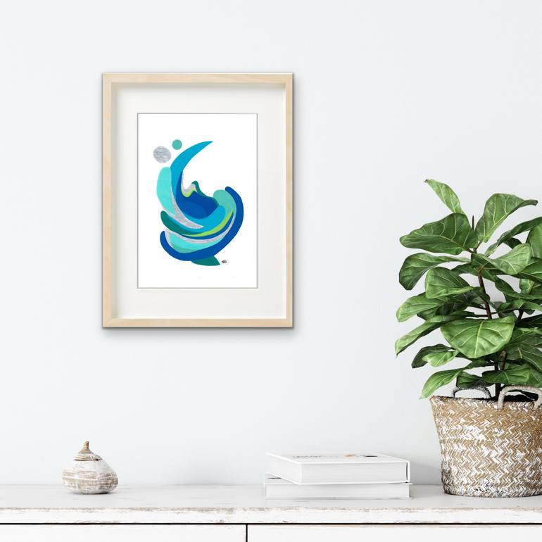 Original Contemporary Abstract Painting by Carla Sa Fernandes