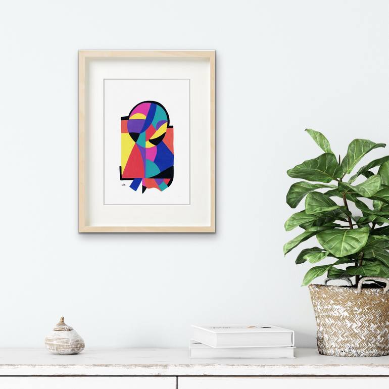 Original Contemporary Abstract Painting by Carla Sa Fernandes