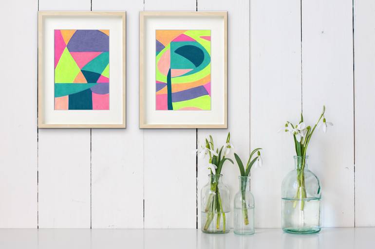 Original Contemporary Abstract Painting by Carla Sa Fernandes