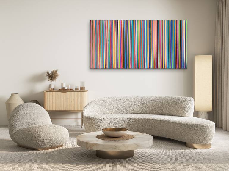 Original Minimalism Abstract Painting by Carla Sa Fernandes