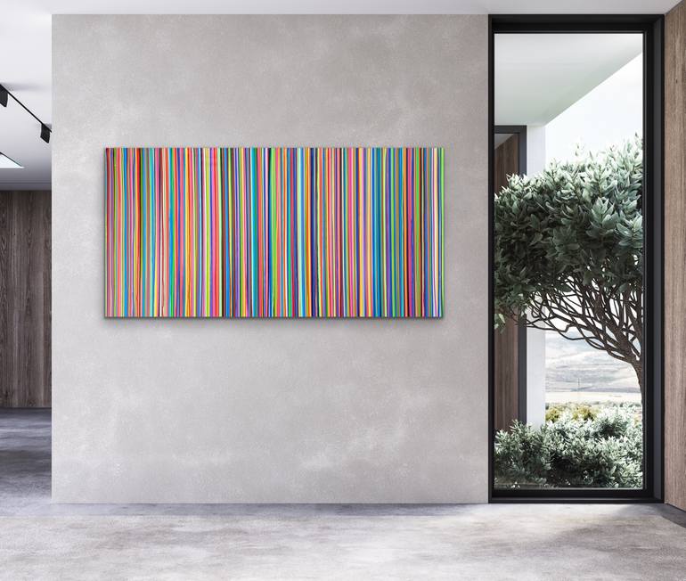 Original Minimalism Abstract Painting by Carla Sa Fernandes