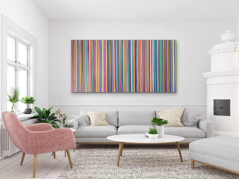 Original Minimalism Abstract Painting by Carla Sa Fernandes