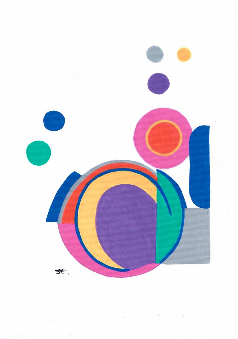 Original Contemporary Abstract Painting by Carla Sa Fernandes