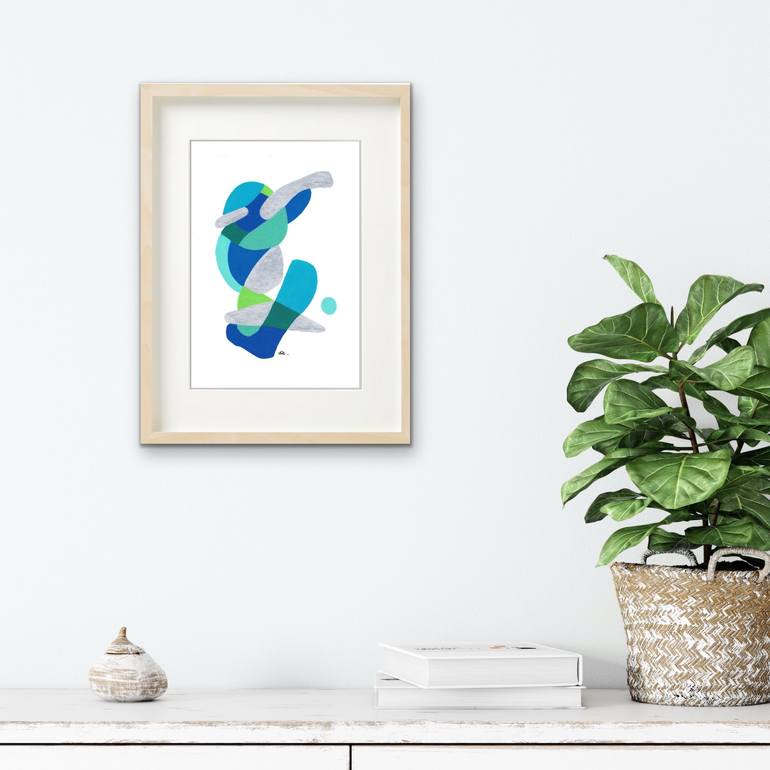 Original Contemporary Abstract Painting by Carla Sa Fernandes
