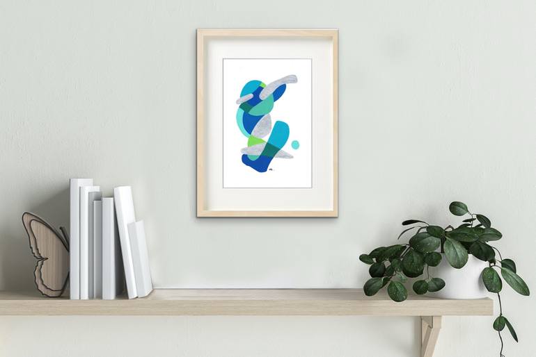 Original Contemporary Abstract Painting by Carla Sa Fernandes