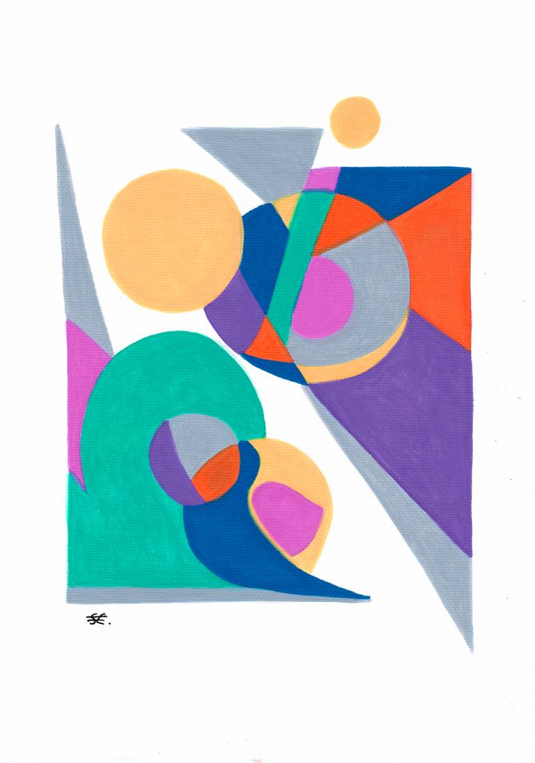 Original Contemporary Abstract Painting by Carla Sa Fernandes