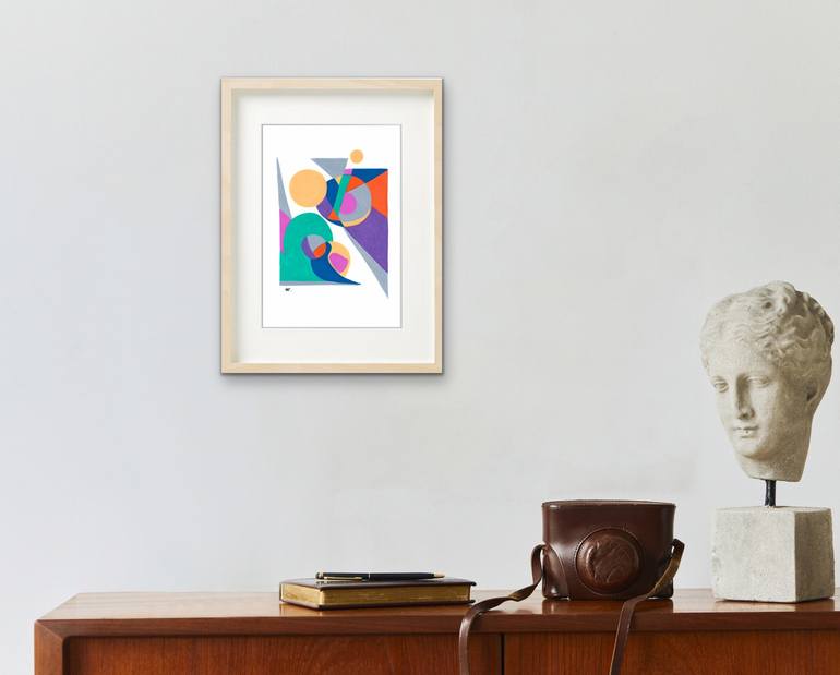 Original Contemporary Abstract Painting by Carla Sa Fernandes